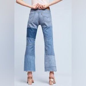 Levi’s 517 Orange Tab Patchwork Jeans 26